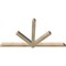 Ekena Millwork Kennewick Rough Sawn Timber Gable Bracket, Douglas Fir, 84"W x 45"H x 4"D x 4"F, 13/12 Pitch GBW084X45X0404KEN00RDF - alternate 2